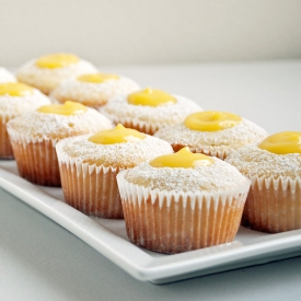 Double-Lemon Cupcakes