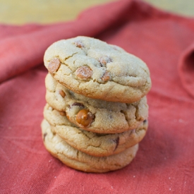 Chocolate Cinnamon Biscoff Cookies