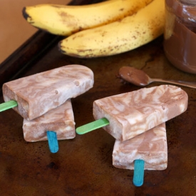 Banilla Nutella Fro Yo Pops