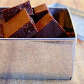 Rich Dark Chocolate Fudge