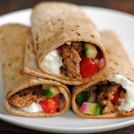 Greek Taco Wraps