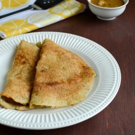 Bean Lentil Crepes