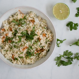 Lime Cilantro Rice