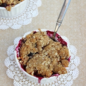 Blueberry Apple Crumble