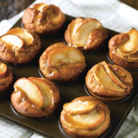 Rustic Caramel Apple Cupcakes