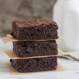 Triple Chocolate Avocado Brownies