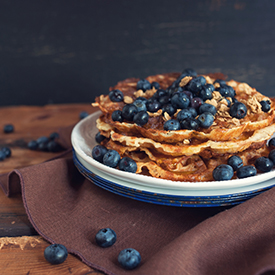 Blueberry Waffles