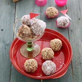 Chocolate and Hazelnut Laddoo