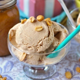 Guilt Free Peanut Butter Fro Yo