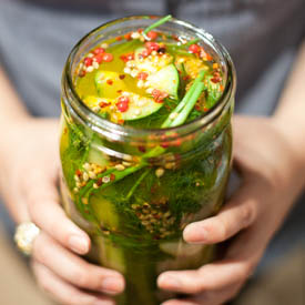 Easy Dill Pickles