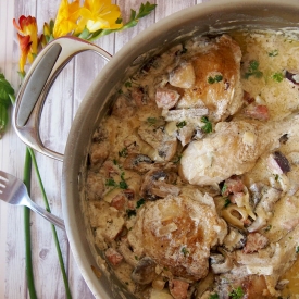 Coq au Riesling