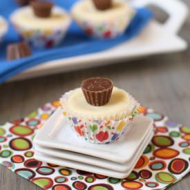 Peanut Butter Cup Cheesecakes