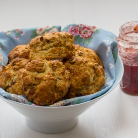 Ginger and Sultana Scones