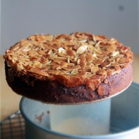 Caramel Almond Cake