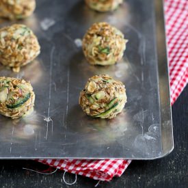 No-Bake Zucchini Granola Bites