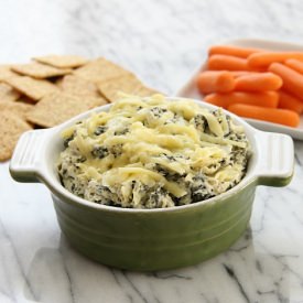 Low-Fat Spinach Artichoke Dip