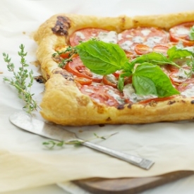 Tomato and Blue Cheese Tart