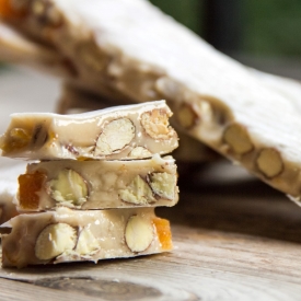 Apricot and Almond Nougat