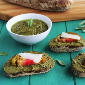 Sage & Toasted Walnut Pesto