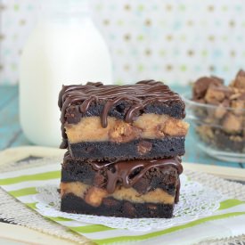 Chocolate PB Cheesecake Cookie Bars