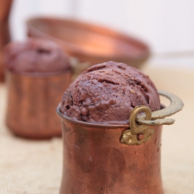 Chocolate and Amaretto Ice Cream