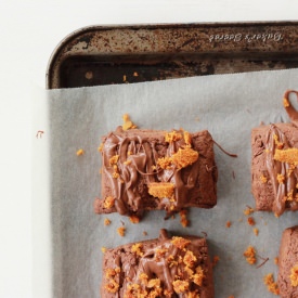 Nutella and Honeycomb Scones