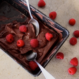 Chocolate Raspberry Ice Cream