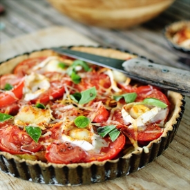 Sweet Onion and Tomato Tart