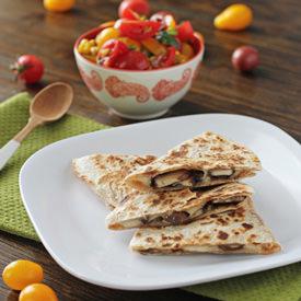 Mushroom Quesadillas