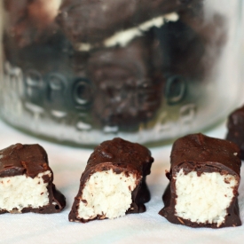 Easy Vegan Bounty Bars / Mounds