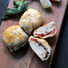 Caprese Pizza Rolls