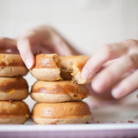 Bacon, Egg, & Cheese Stuffed Donut