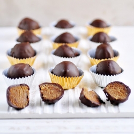 Coffee Marzipan Pralines