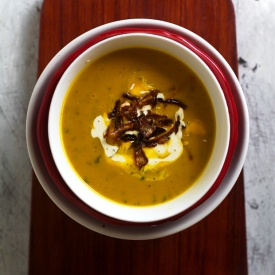 Roasted Squash Soup with Sage‏