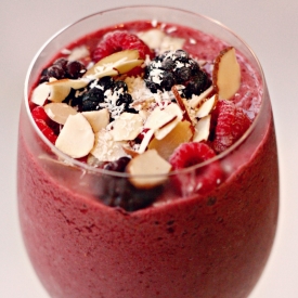 Coconut Berry Smoothie