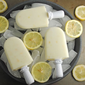 Lemon Buttermilk Popsicles