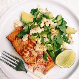 Honey-Habanero Salmon