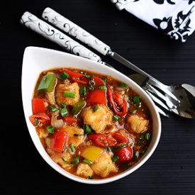 Chilli Paneer Gravy