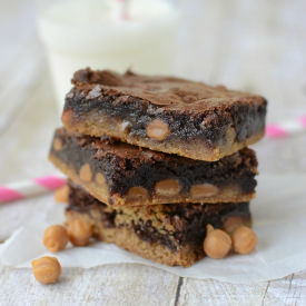 Caramel Brownie Cookie Bars