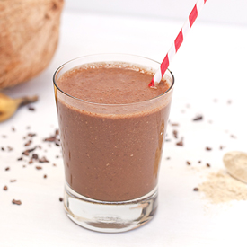 Raw Chocolate Maca Smoothie