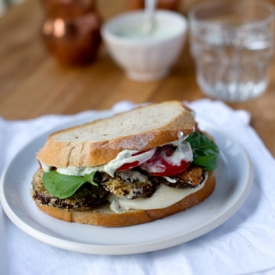 Best Baked Eggplant Sandwich