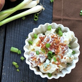 Bacon Horseradish Red Potato Salad