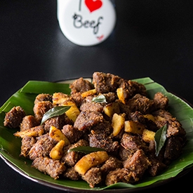 Beef Dry Fry/ Beef Ularthiyathu