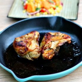 Sweet Tea Brined Roasted Chicken