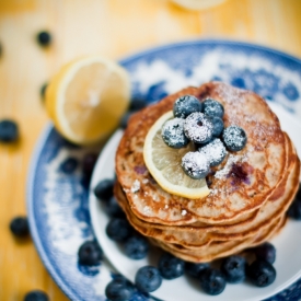 Blueberry Lemon Pancakes