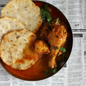 Orotti-Fried Rice Bread from Kerala