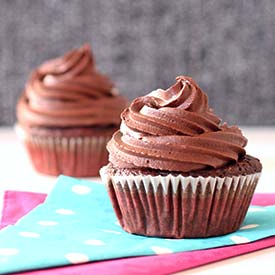 Chocolate Avocado Cupcakes