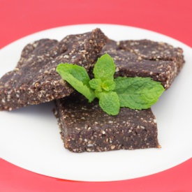 Raw Mint Chocolate Brownie