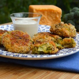 Baked Broccoli Bacon Cheddar Bites