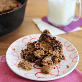 Apple, Walnut, Chocolate Chip Cake